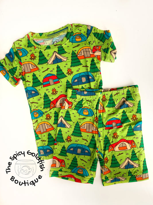 Camping bamboo pjs