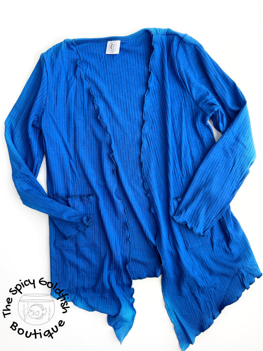 Cobalt Blue Cardigan