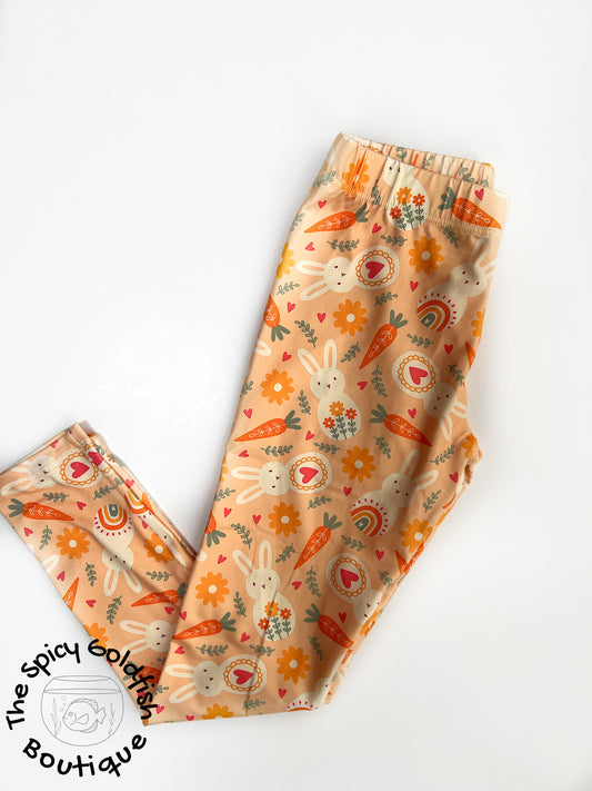 Bunny Floral leggings